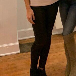 J Brand Maria Mid Rise leather pants, 25